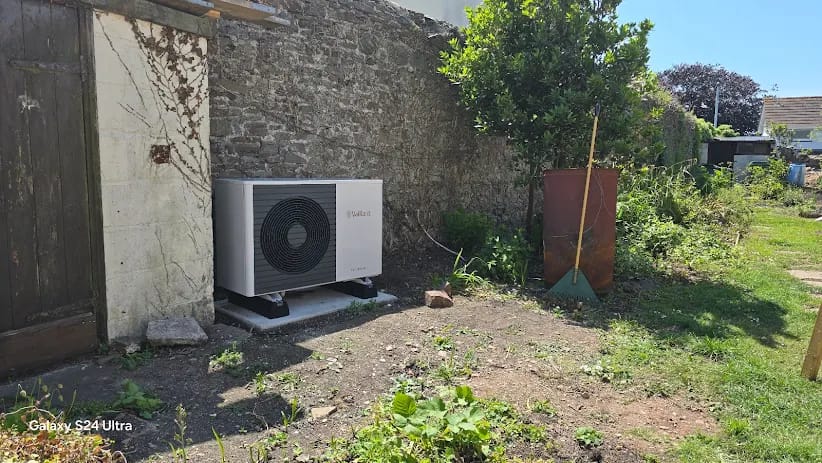 Heat pump installation